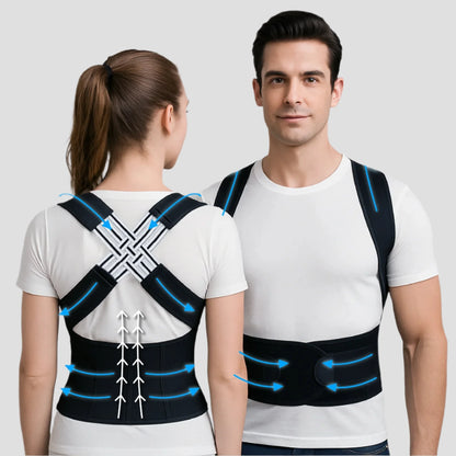 Unisex Adjustable Posture Corrector-Relieve Back Pain-Improve Posture